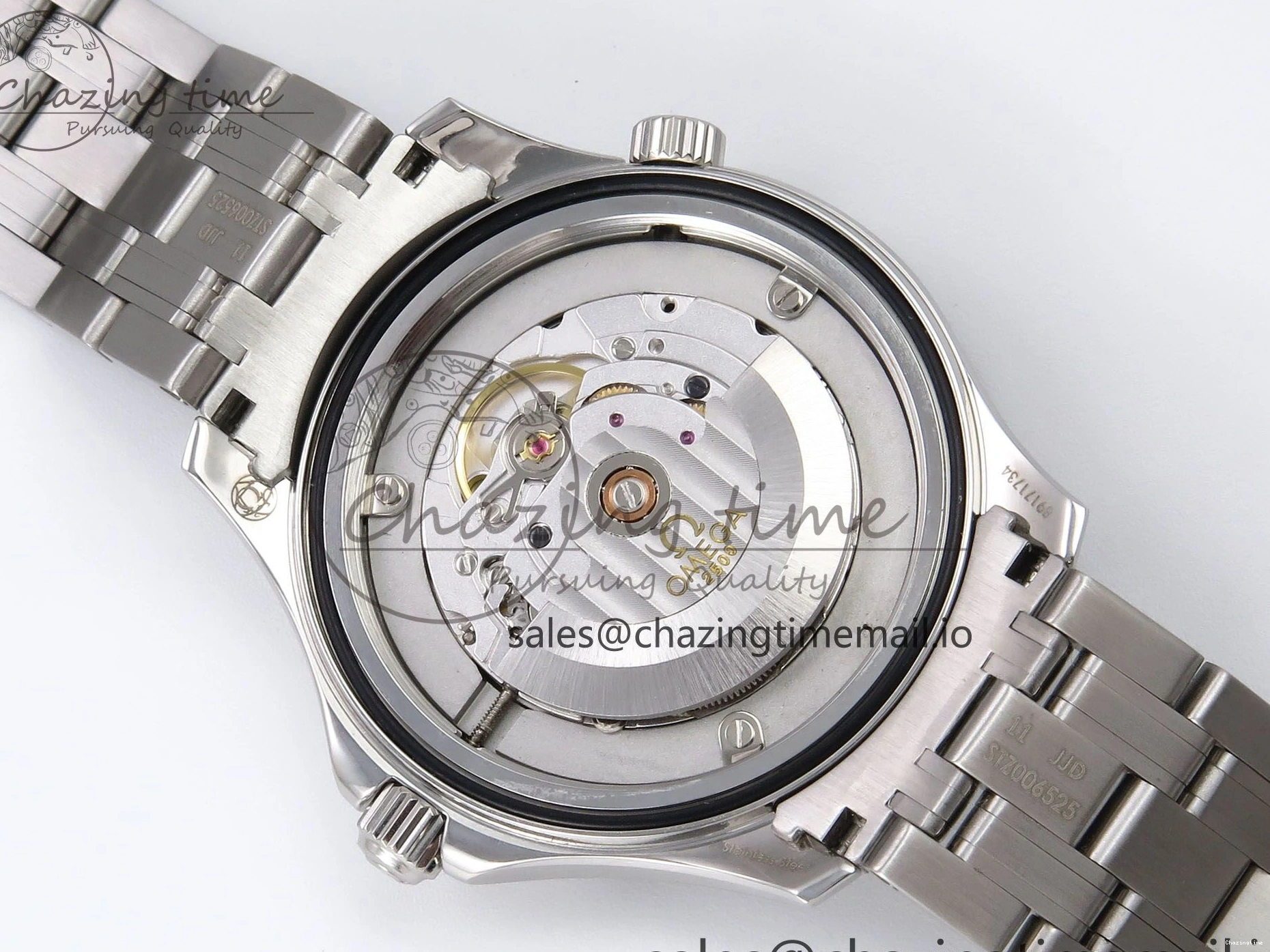 0315 Seamaster Diver 300M OMF 1:1 Best Edition Black Ceramic Black Dial on SS Bracelet A Seasonal 7708